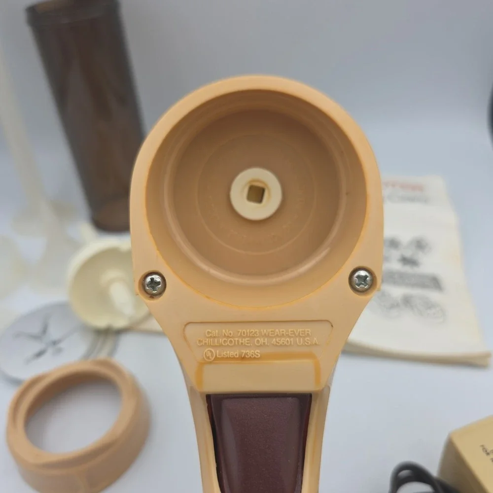 Vintage Wear Ever Super Shooter Electric Cookie Pastry Press Gun TESTED WORKS